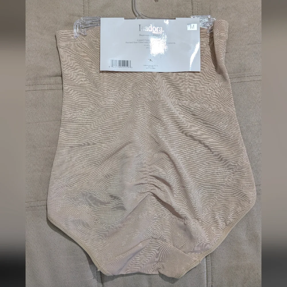 Isadora Shapewear Beige High-Waist Briefs - Picture 2 of 2